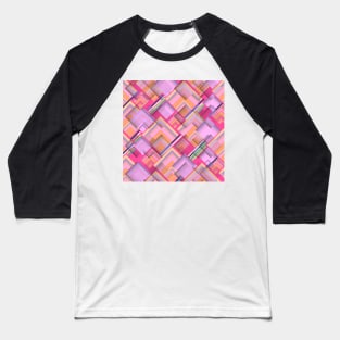 Spectacular geometry in pink Baseball T-Shirt